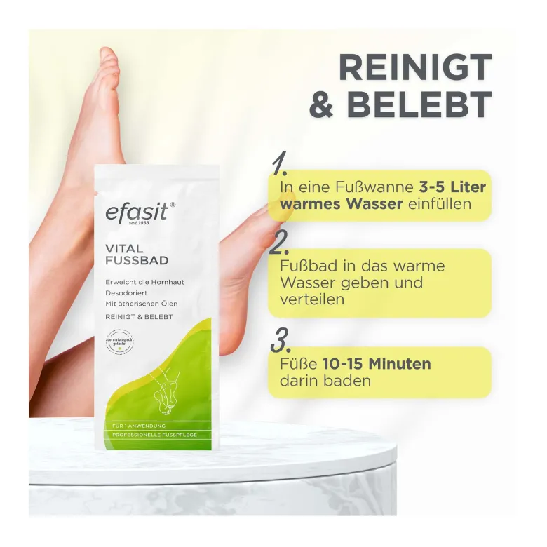 Efasit Vital Fußbad, 15 g