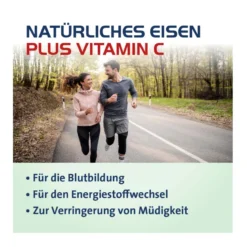 Eisen+C Hevert pflanzliche Kapseln, 60 St