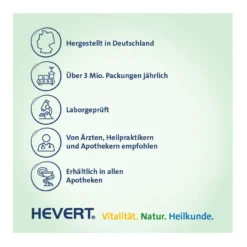 Eisen+C Hevert pflanzliche Kapseln, 60 St