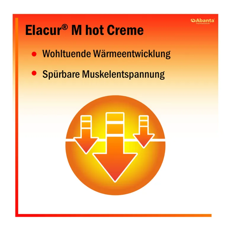 Elacur M hot Creme, 100 g
