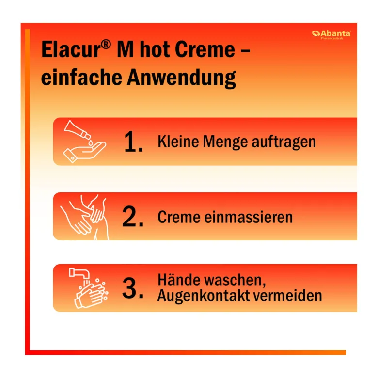 Elacur M hot Creme, 100 g