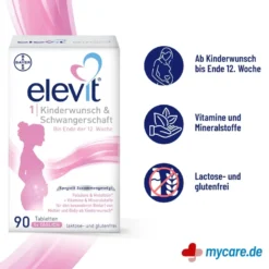Elevit 1 Kinderwunsch & Schwangerschaft Tabletten, 90 St