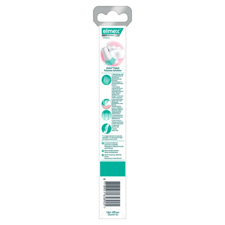 Elmex Expert Präzision sensitive Zahnbürste sanft, 1 St