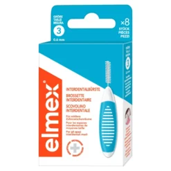 Elmex Interdentalbürsten ISO Gr. 3 blau 0,6 mm, 8 St