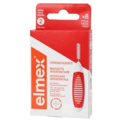 Elmex Interdentalbürsten ISO Gr. 2 rot 0,5 mm, 8 St