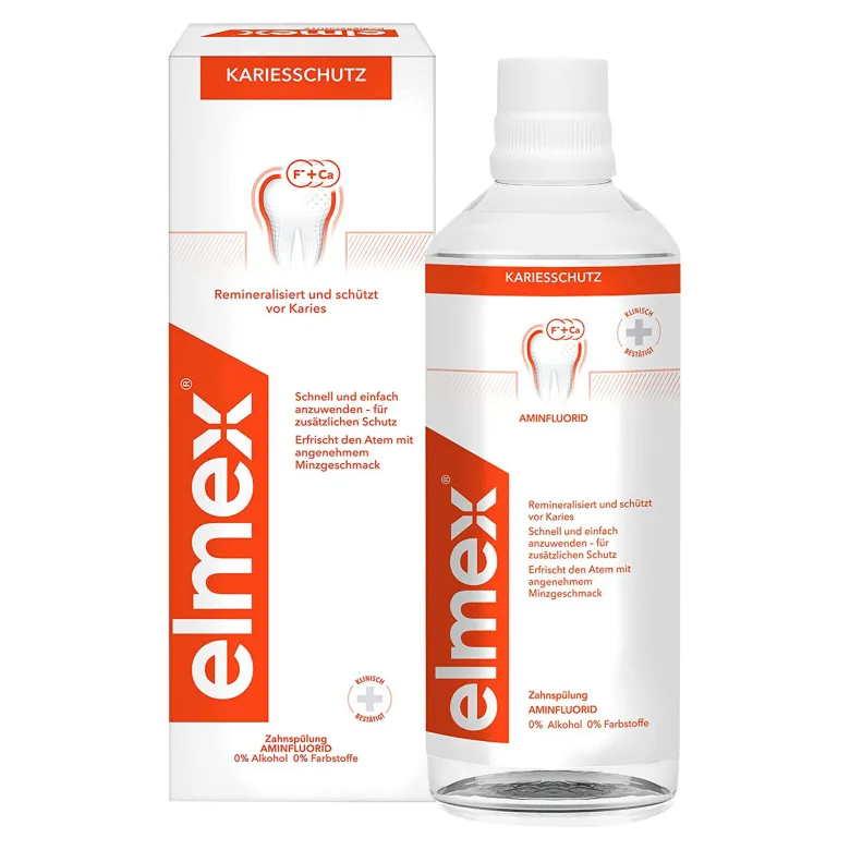 Elmex Kariesschutz Zahnspülung, 400 ml