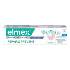 Elmex Sensitive Professional Repair & Prevent Sanftes Weiß, 75 ml