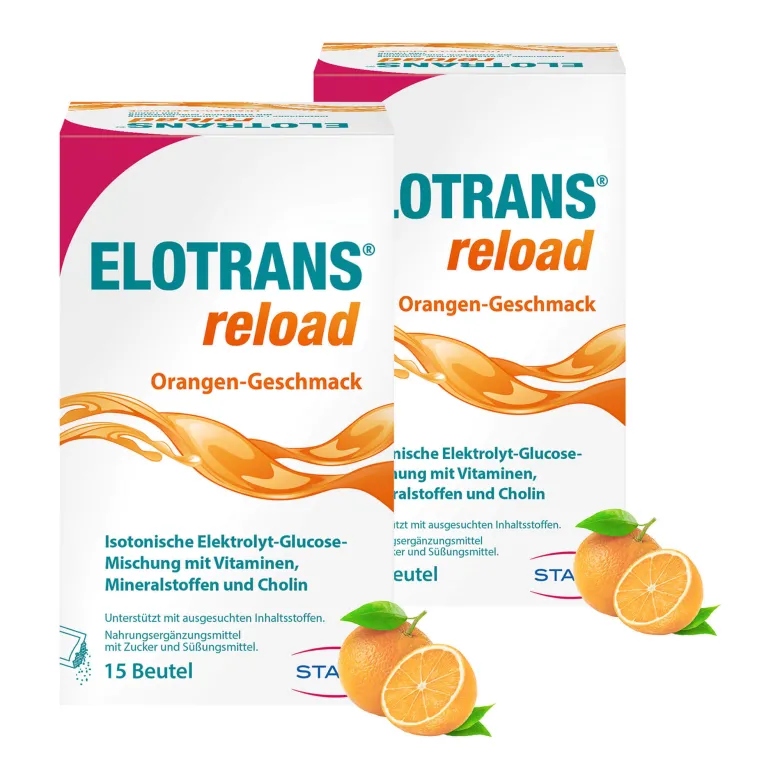 Elotrans reload Elektrolyt-Pulver mit Vitaminen, 30x7,57 g