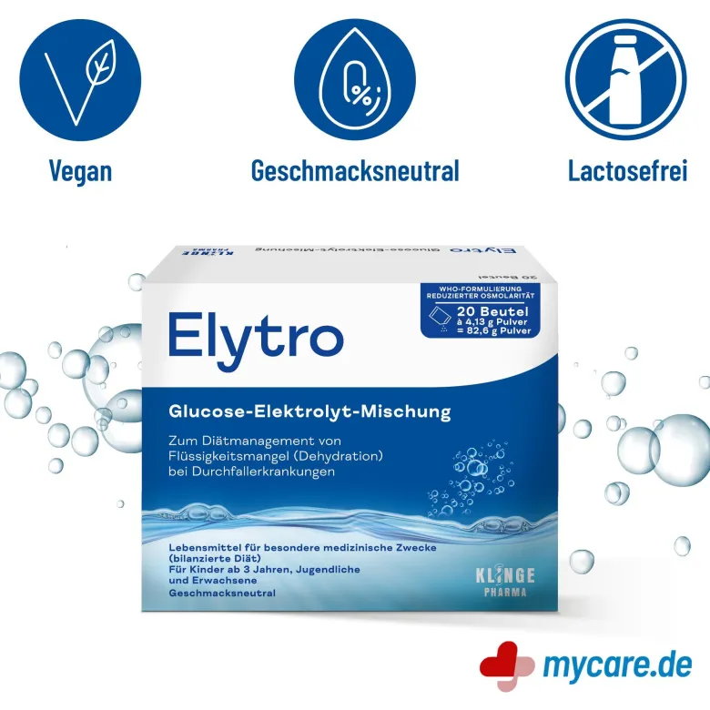 Elytro Glucose-Elektrolyt-Mischung, 20 St