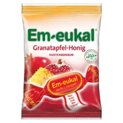 Em-eukal Bonbons Granatapfel-Honig zuckerhaltig, 75 g