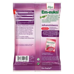 Em-eukal Johannisbeere zuckerfrei, 75 g