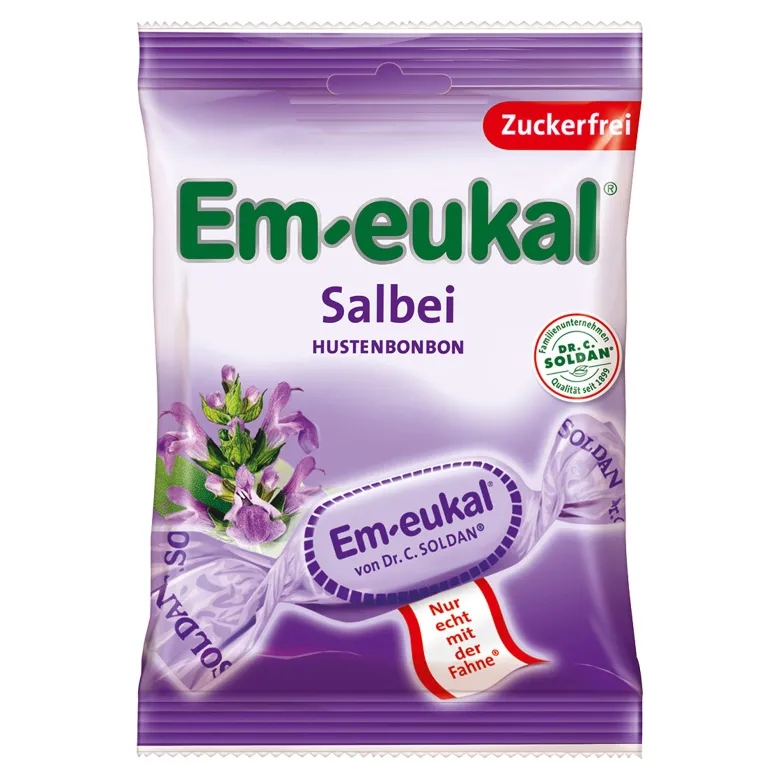Em-eukal Salbei zuckerfrei, 75 g