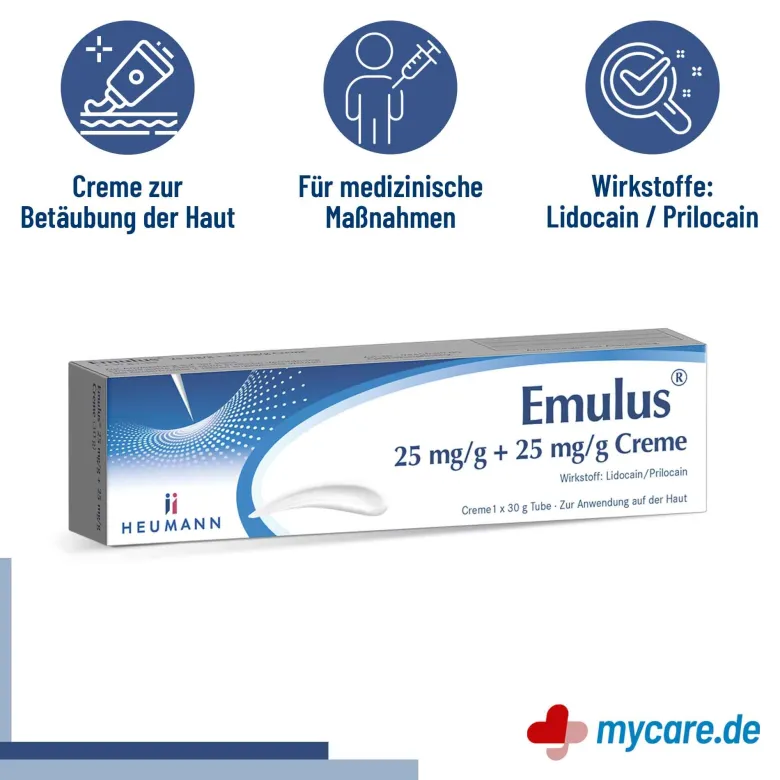 Emulus 25 mg/g + 25 mg/g Creme, 30 g
