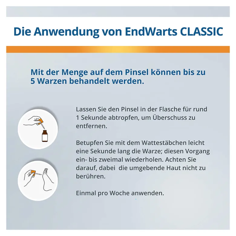 EndWarts Classic Lösung, 3 ml