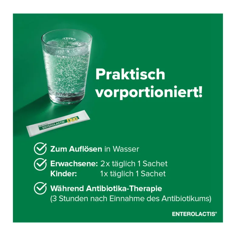 Enterolactis Duo Sachets, 20X5 g