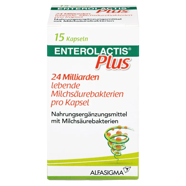 Enterolactis Plus Kapseln, 15 St