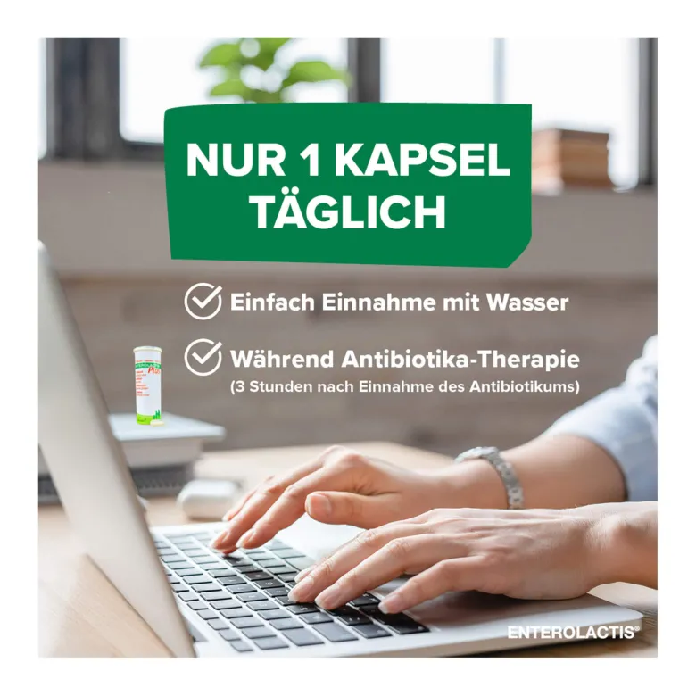 Enterolactis Plus Kapseln, 15 St