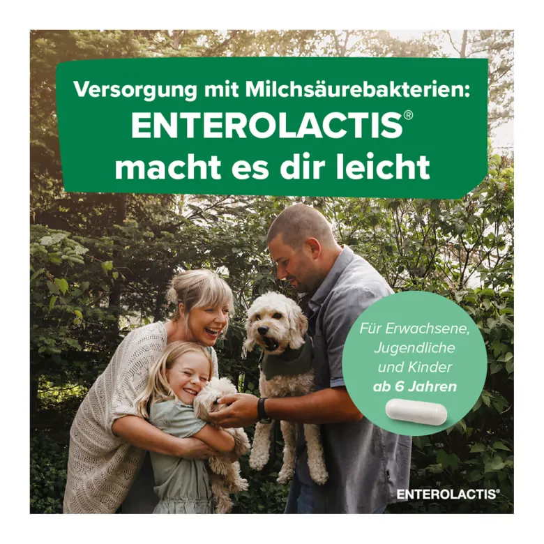 Enterolactis Plus Kapseln, 15 St