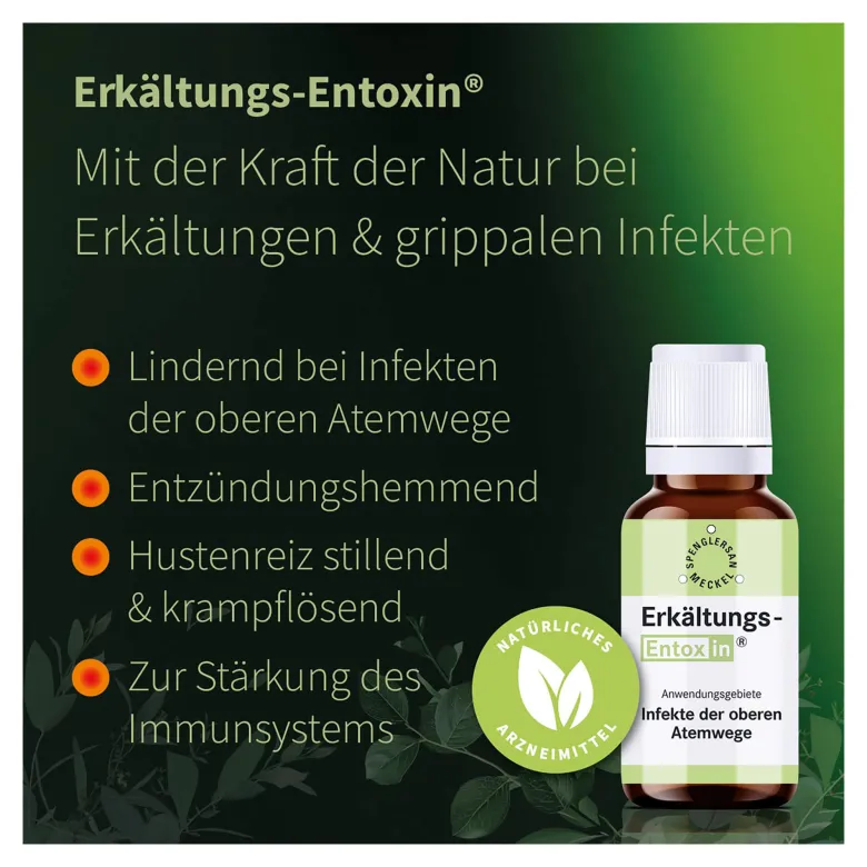 Erkältungs Entoxin Tropfen, 50 ml