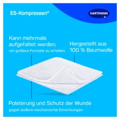 Es-Kompressen steril 10 x 10 cm, 5X2 St