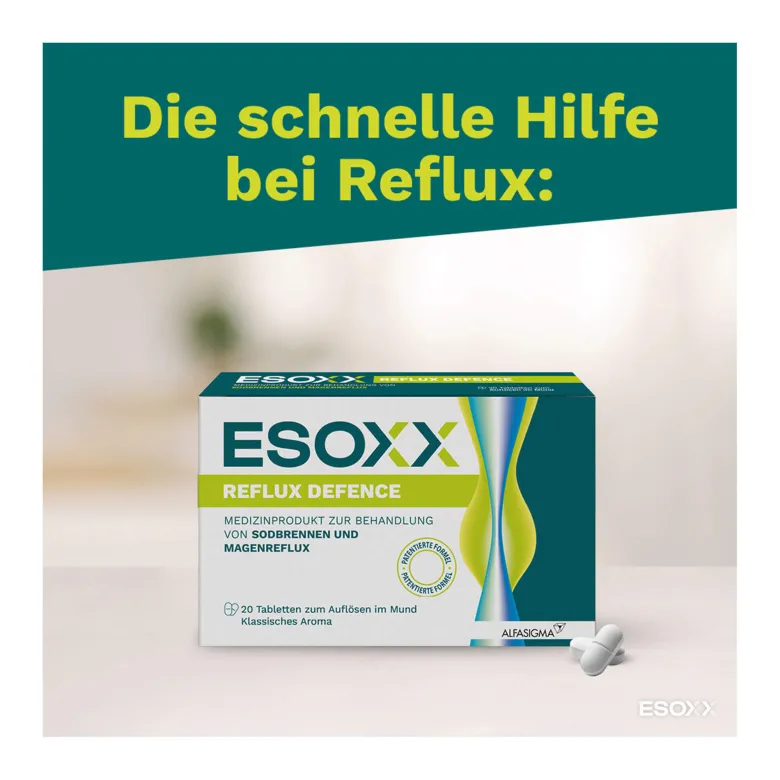 Esoxx Reflux Defence Kautabletten, 20 St