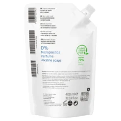 Eubos BASIS PFLEGE Flüssig Wasch + Dusch blau Nachfüllbeutel, 400 ml