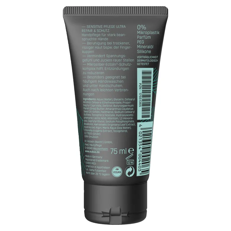 Eubos SENSITIVE PFLEGE Ultra Repair & Schutz Handcreme, 75 ml