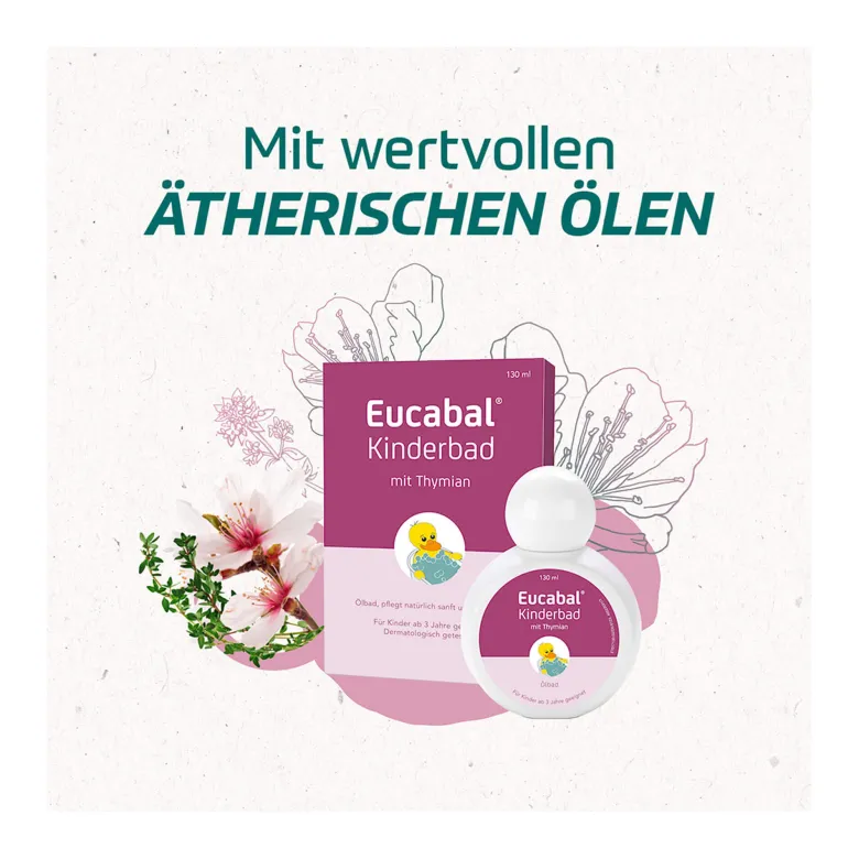 Eucabal Kinderbad mit Thymian, 130 ml
