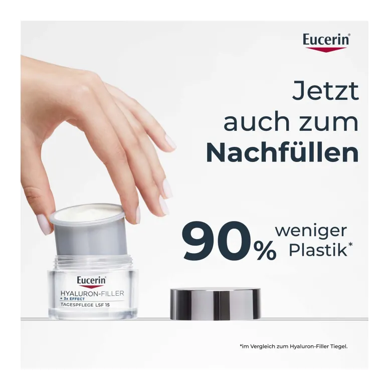 Eucerin Anti-Age Hyaluron-Filler Tagespflege Nachfüllkapsel, 50 ml