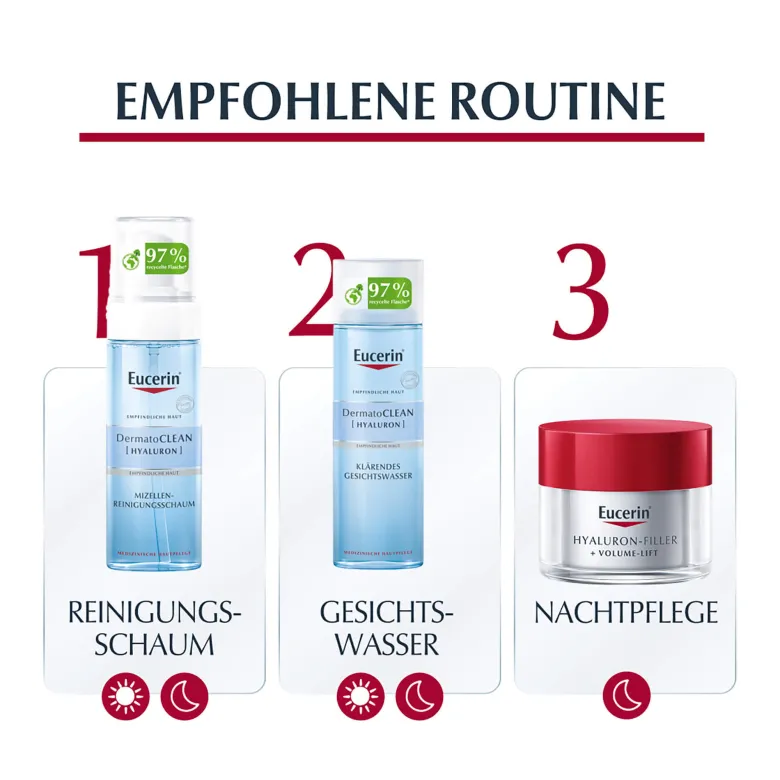 Eucerin Anti-Age Hyaluron-Filler + Volume-Lift Nachtpflege, 50 ml