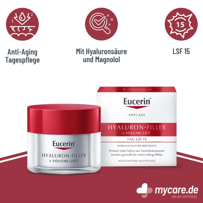 Eucerin Anti-Age Hyaluron-Filler+Volume-Lift Tagespflege, 50 ml