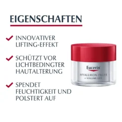 Eucerin Anti-Age Hyaluron-Filler+Volume-Lift Tagespflege, 50 ml