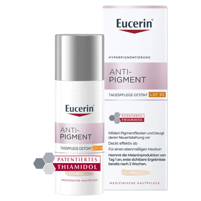 Eucerin Anti-Pigment Tagescreme getönt mit LSF 30, hell, 50 ml