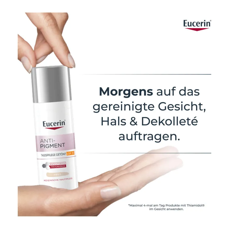 Eucerin Anti-Pigment Tagescreme getönt mit LSF 30, hell, 50 ml