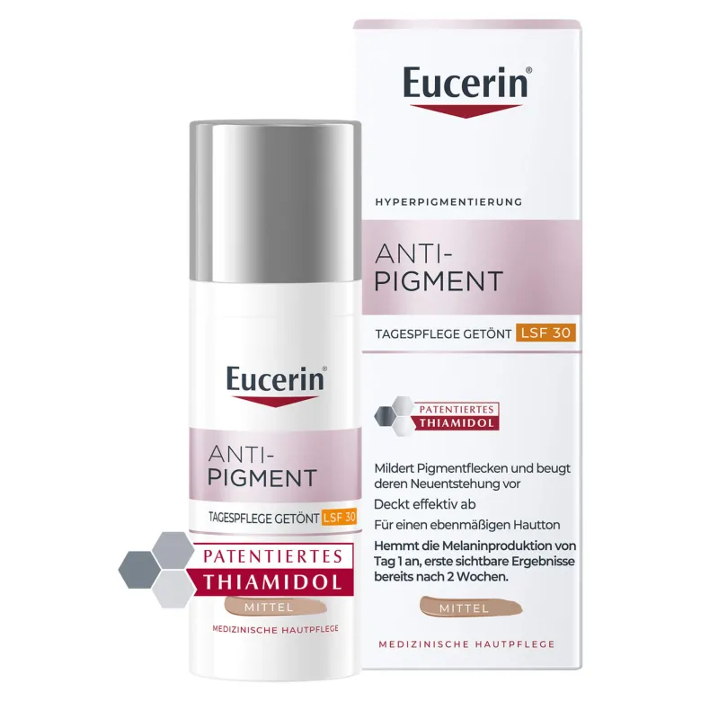 Eucerin Anti-Pigment Tagescreme getönt mit LSF 30, mittel, 50 ml