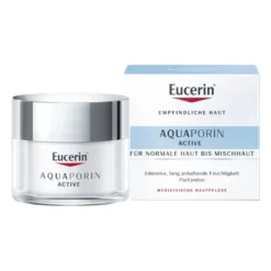Eucerin AQUAPORIN ACTIVE Creme für normale bis Mischhaut, 50 ml