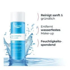 Eucerin DermatoCLEAN Hyaluron Mizellen-Reinigungsfluid 3in1, 400 ml