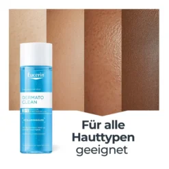 Eucerin DermatoCLEAN Hyaluron Mizellen-Reinigungsfluid 3in1, 400 ml