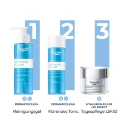 Eucerin DermatoCLEAN Hyaluron Klärendes Gesichtswasser, 200 ml