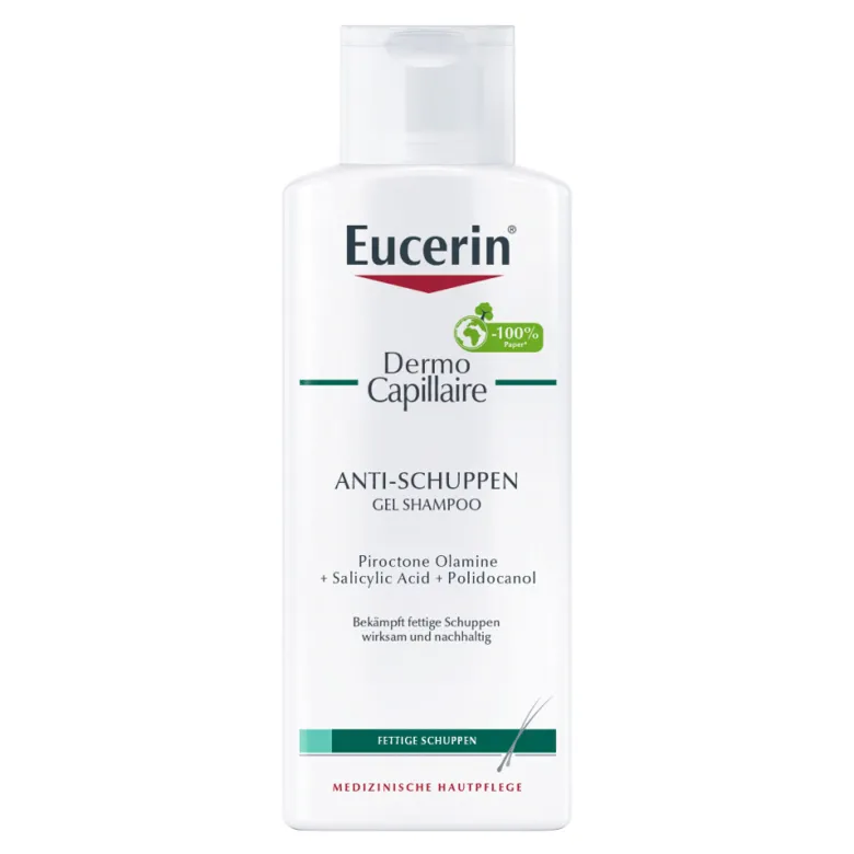 Eucerin DermoCapillaire Anti-Schuppen Gel Shampoo, 250 ml
