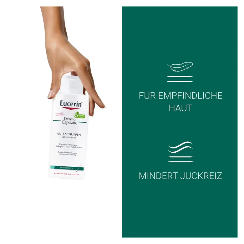 Eucerin DermoCapillaire Anti-Schuppen Gel Shampoo, 250 ml