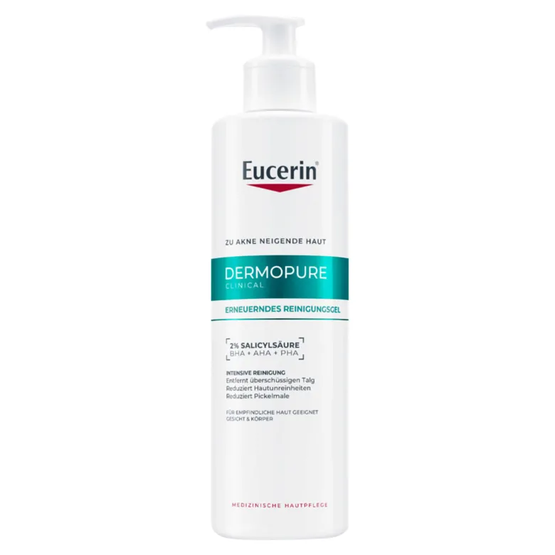 Eucerin DermoPure Clinical Erneuerndes Reinigungsgel, 400 ml