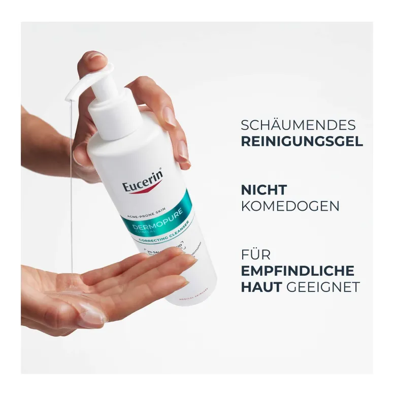 Eucerin DermoPure Clinical Erneuerndes Reinigungsgel, 400 ml