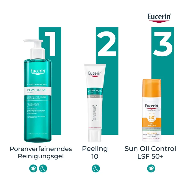 Eucerin DermoPure Clinical Peeling 10 Nachtpflege, 40 ml