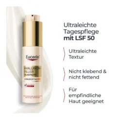 Eucerin Hyaluron-Filler+Elasticity Ultraleicht Tag LSF 50, 50 ml