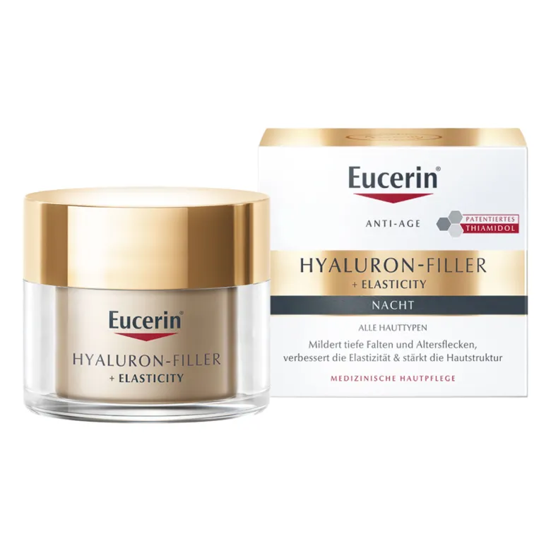 Eucerin Hyaluron-Filler + Elasticity Nachtpflege, 50 ml