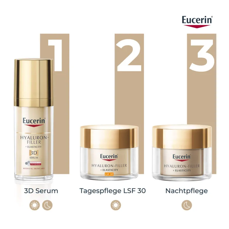 Eucerin Hyaluron-Filler + Elasticity Nachtpflege, 50 ml