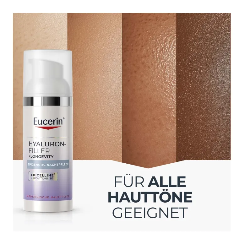 Eucerin Hyaluron-Filler+Longevity Epigenetic Nachtpflege, 50 ml