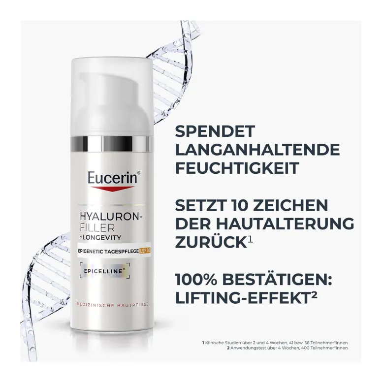 Eucerin Hyaluron-Filler+Longevity Epigenetic Tagespflege, 50 ml