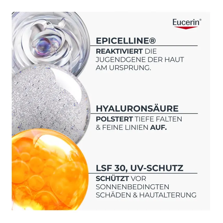 Eucerin Hyaluron-Filler+Longevity Epigenetic Tagespflege, 50 ml